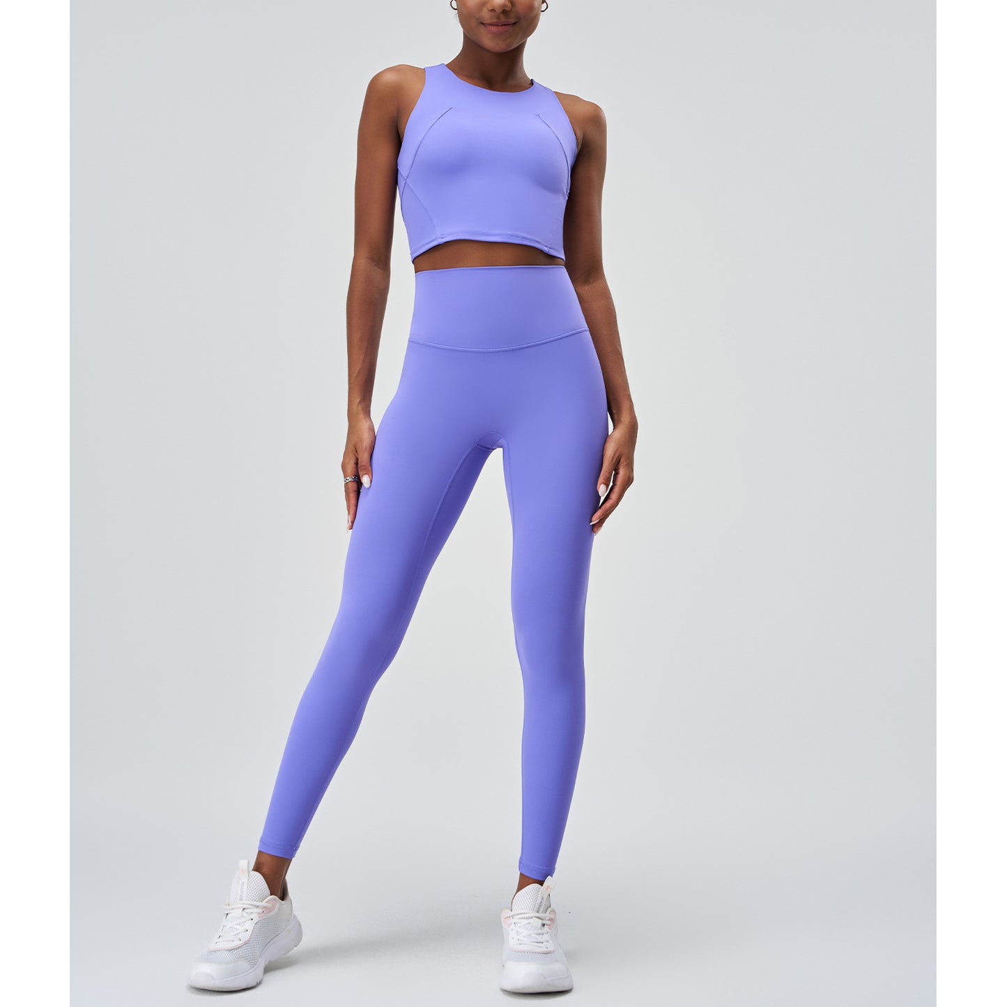 Yoga Suit High Elastic One Piece Workout Bra Hip Lift Quick Drying Yoga Pants Sports Two Piece Suit