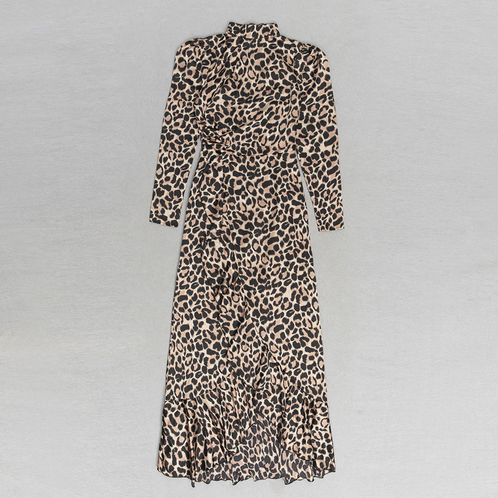 Oley leopard dress