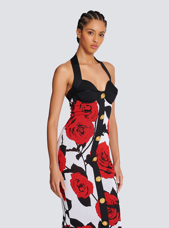 Aliyah red flower dress