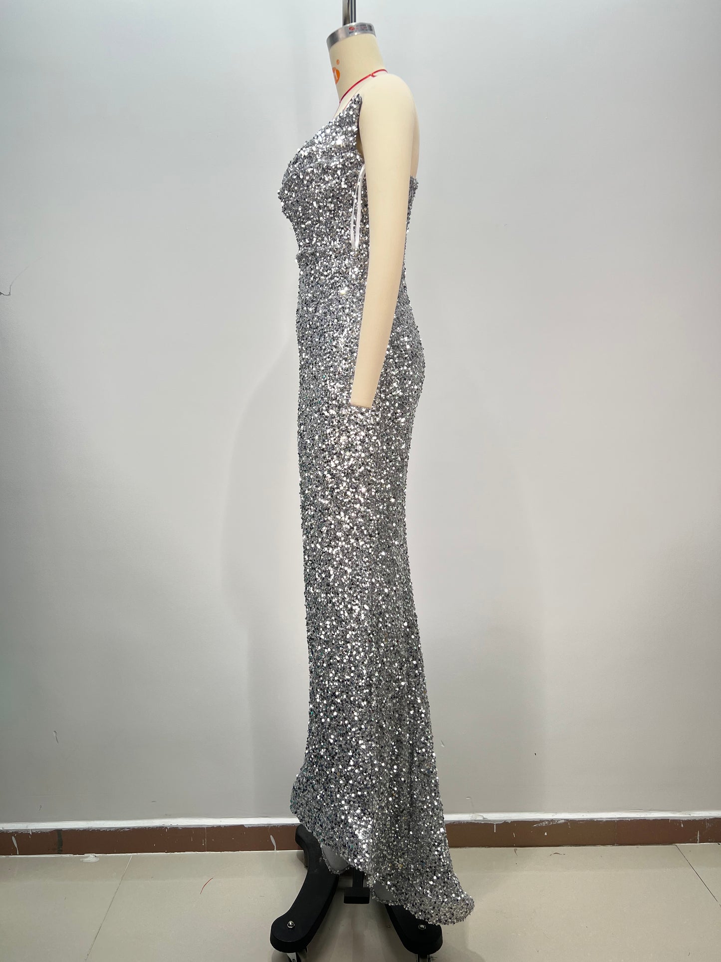 Camile sequin floor length dress