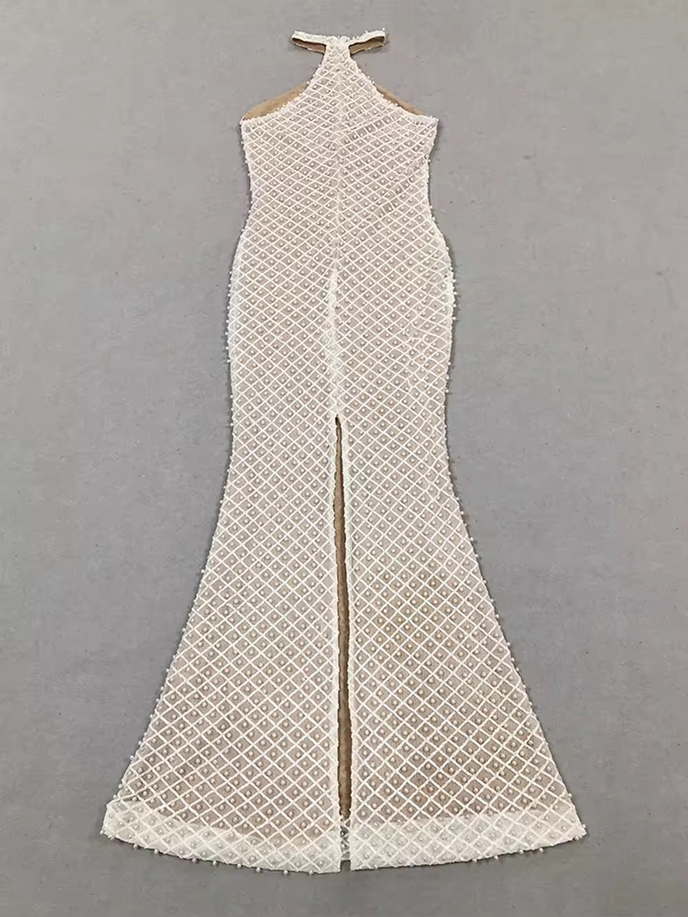 Pearl Sequin Tight Design Sleeveless Mermaid