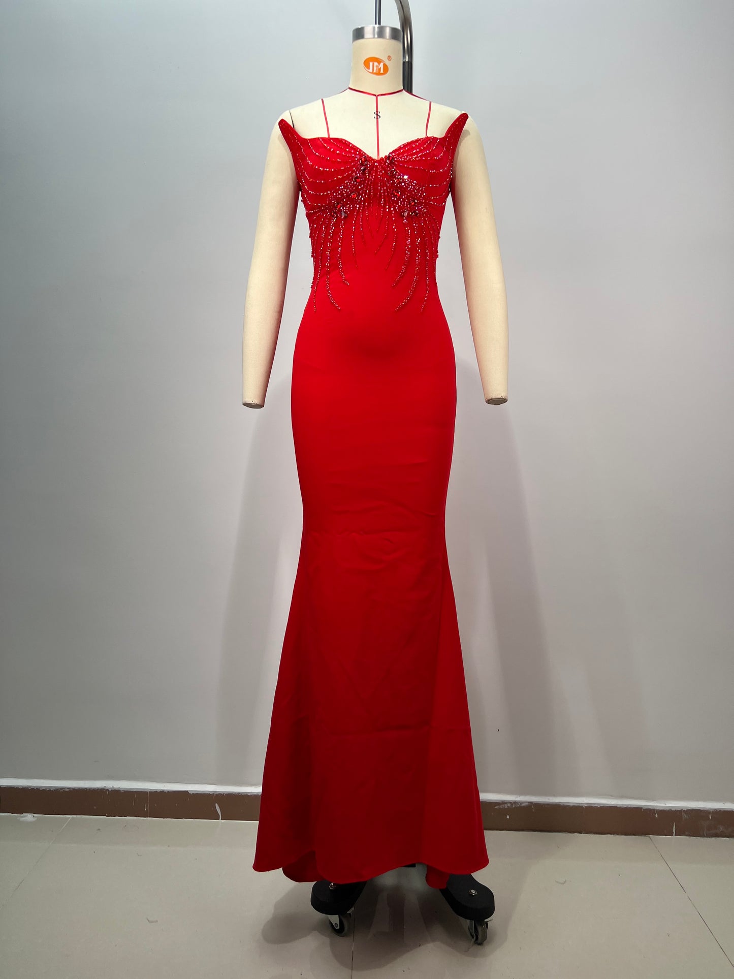 Milan red dress