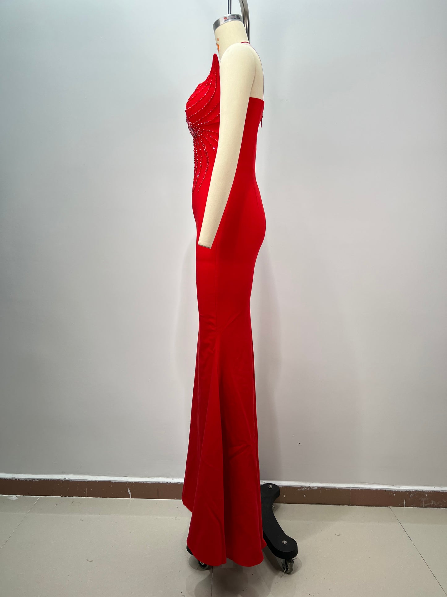 Milan red dress