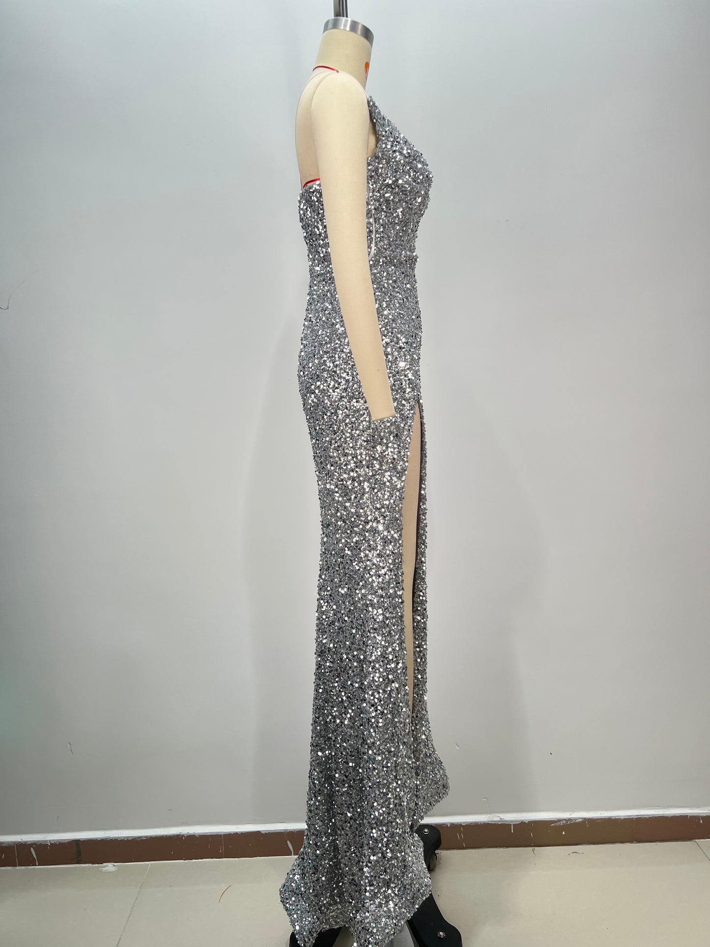 Camile sequin floor length dress