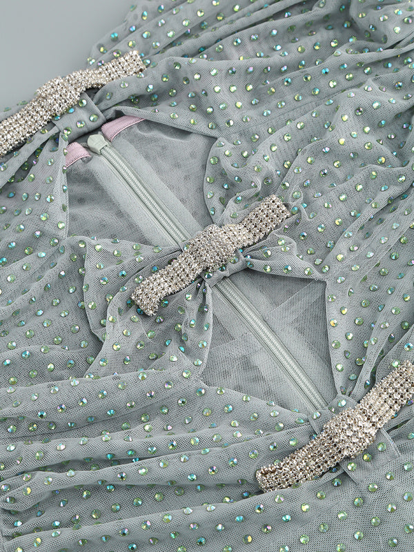 Milan rhinestones dress