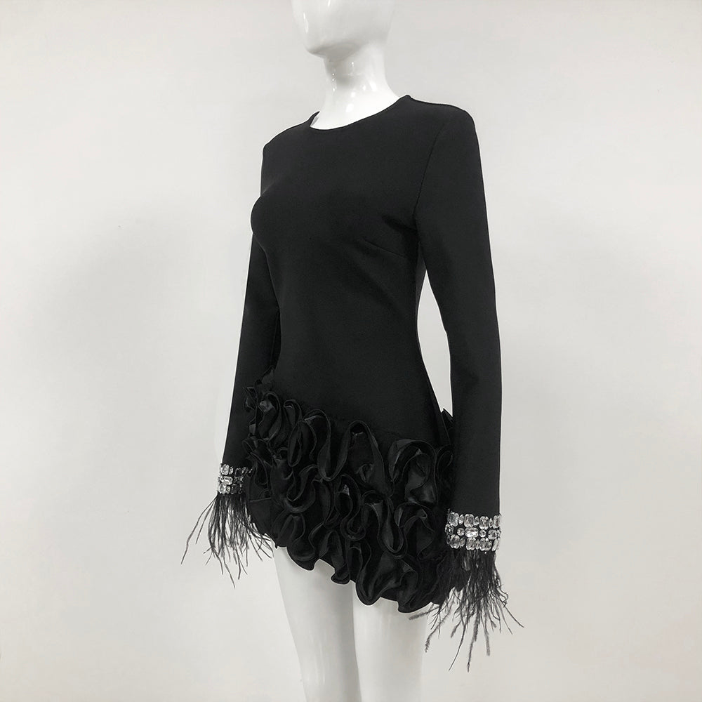 Yandy diamond feather dress