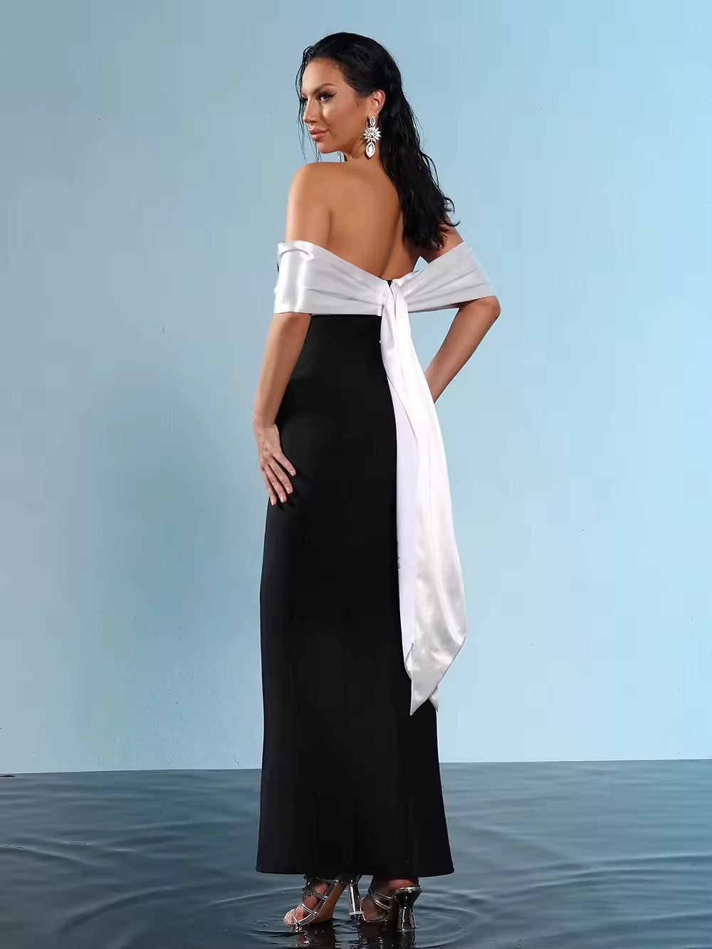 Mermaid Bandage Maxi Dress