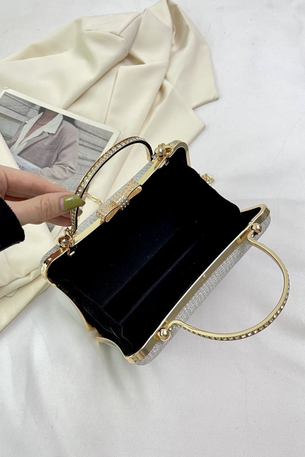 Acrylic Convertible Handbag REBECATHELABEL