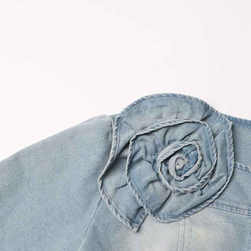 Aloma denim jacket REBECATHELABEL