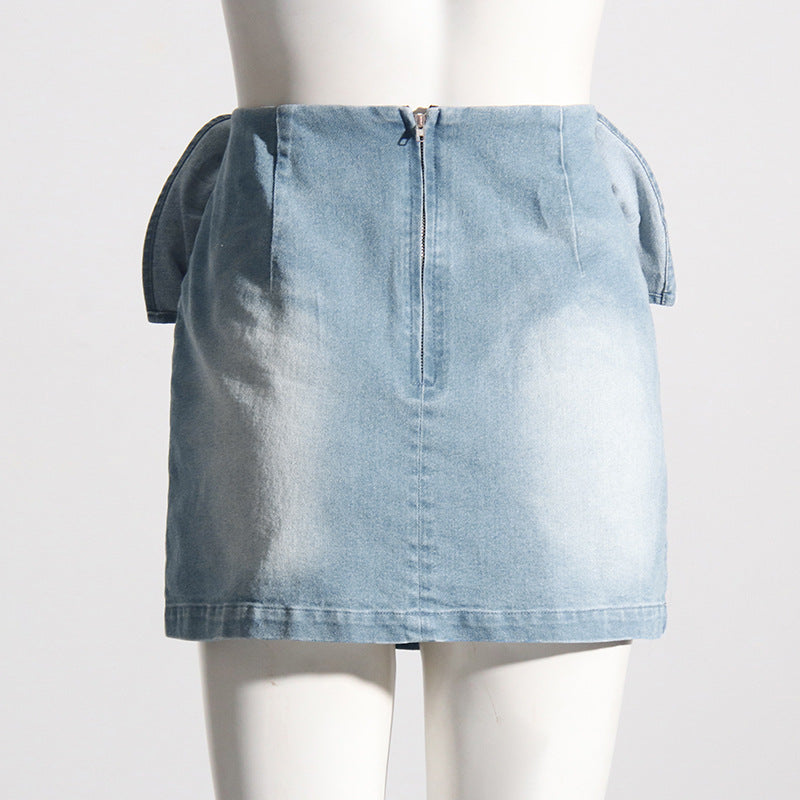 Aloma denim skirt REBECATHELABEL