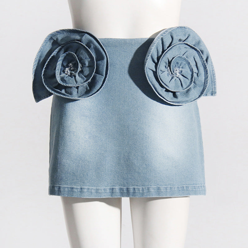 Aloma denim skirt REBECATHELABEL