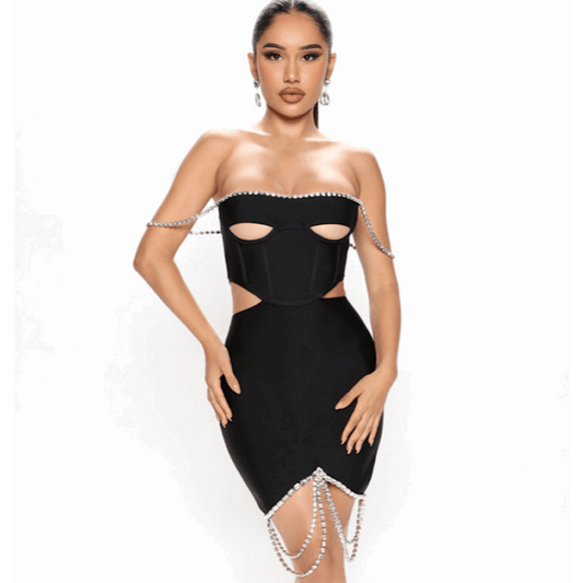 Azzylea mini dress REBECATHELABEL