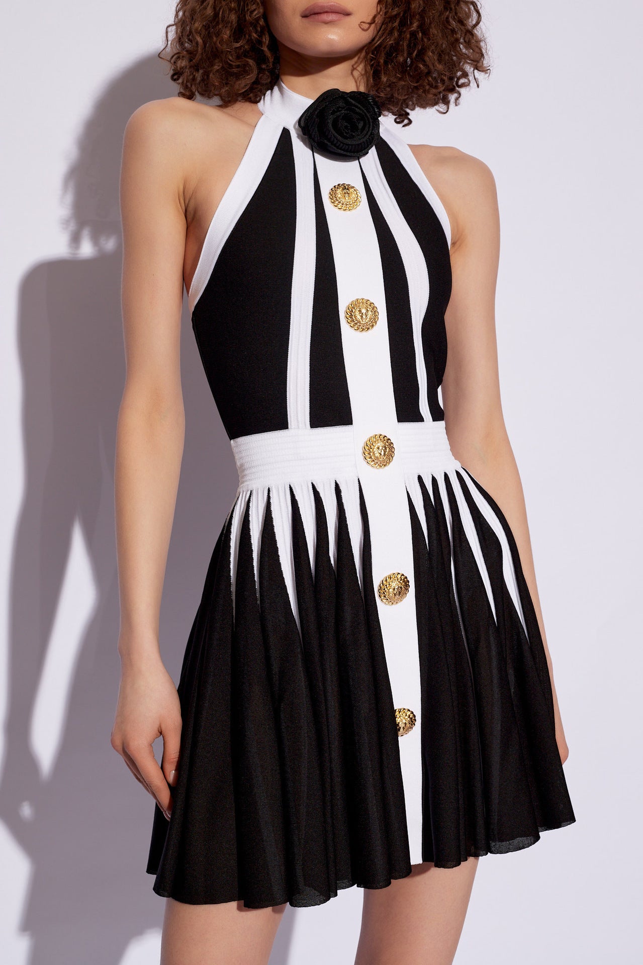 Yandy mini black and white dress