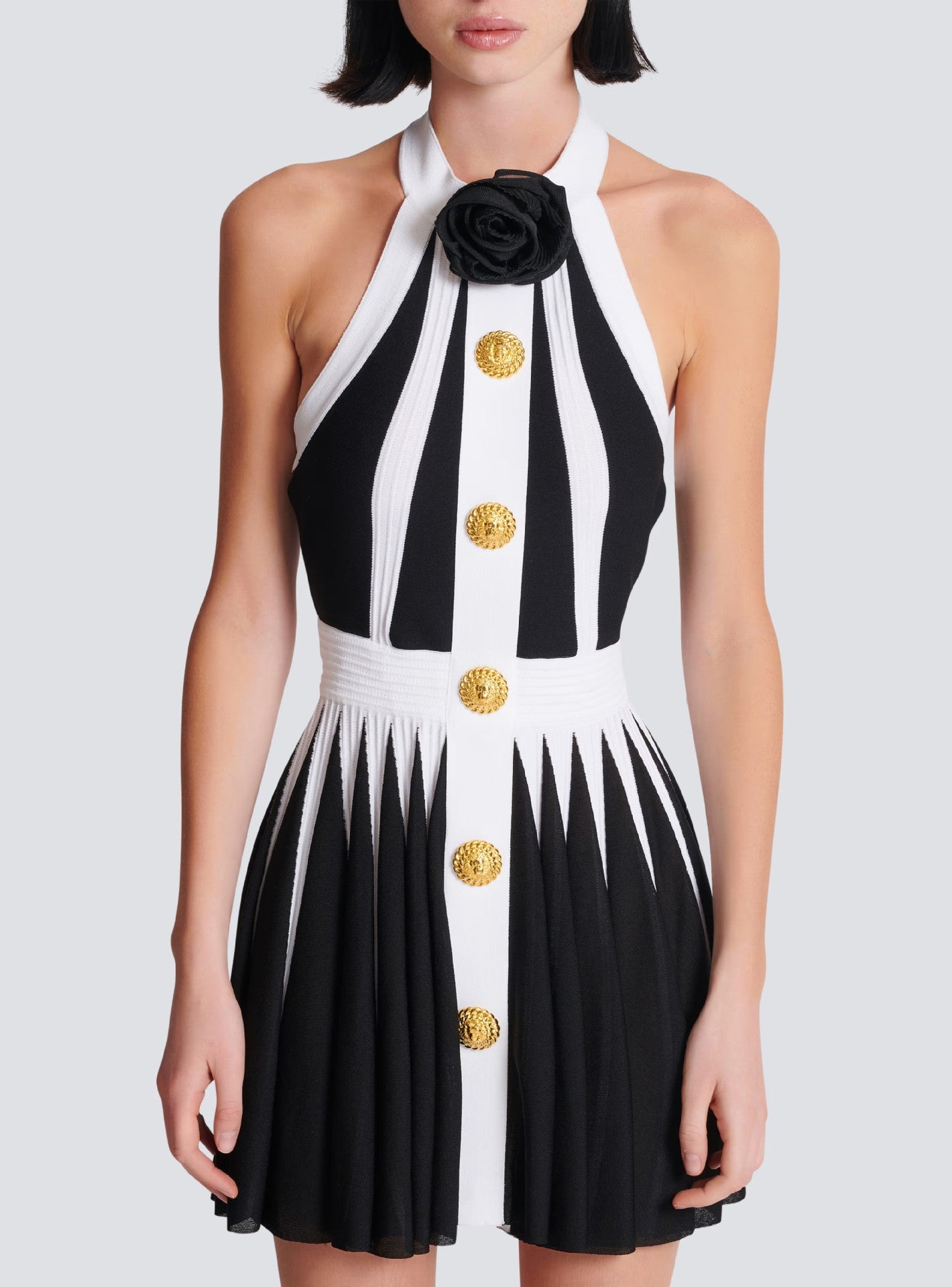 Yandy mini black and white dress