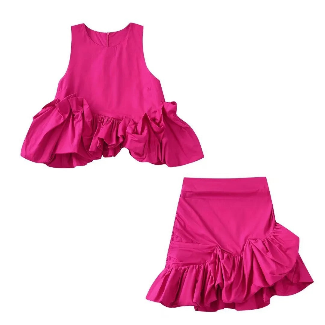 Barbie skirt set REBECATHELABEL