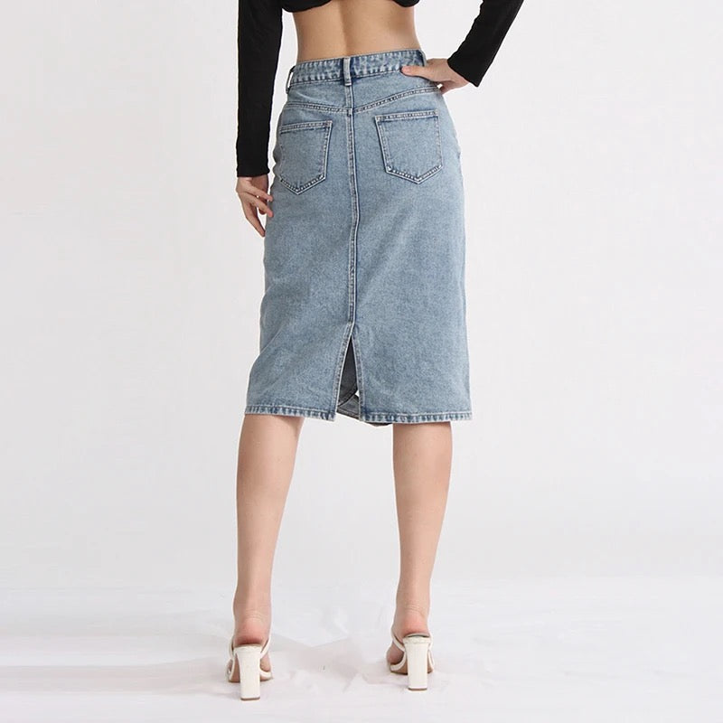 Camila denim skirt REBECATHELABEL