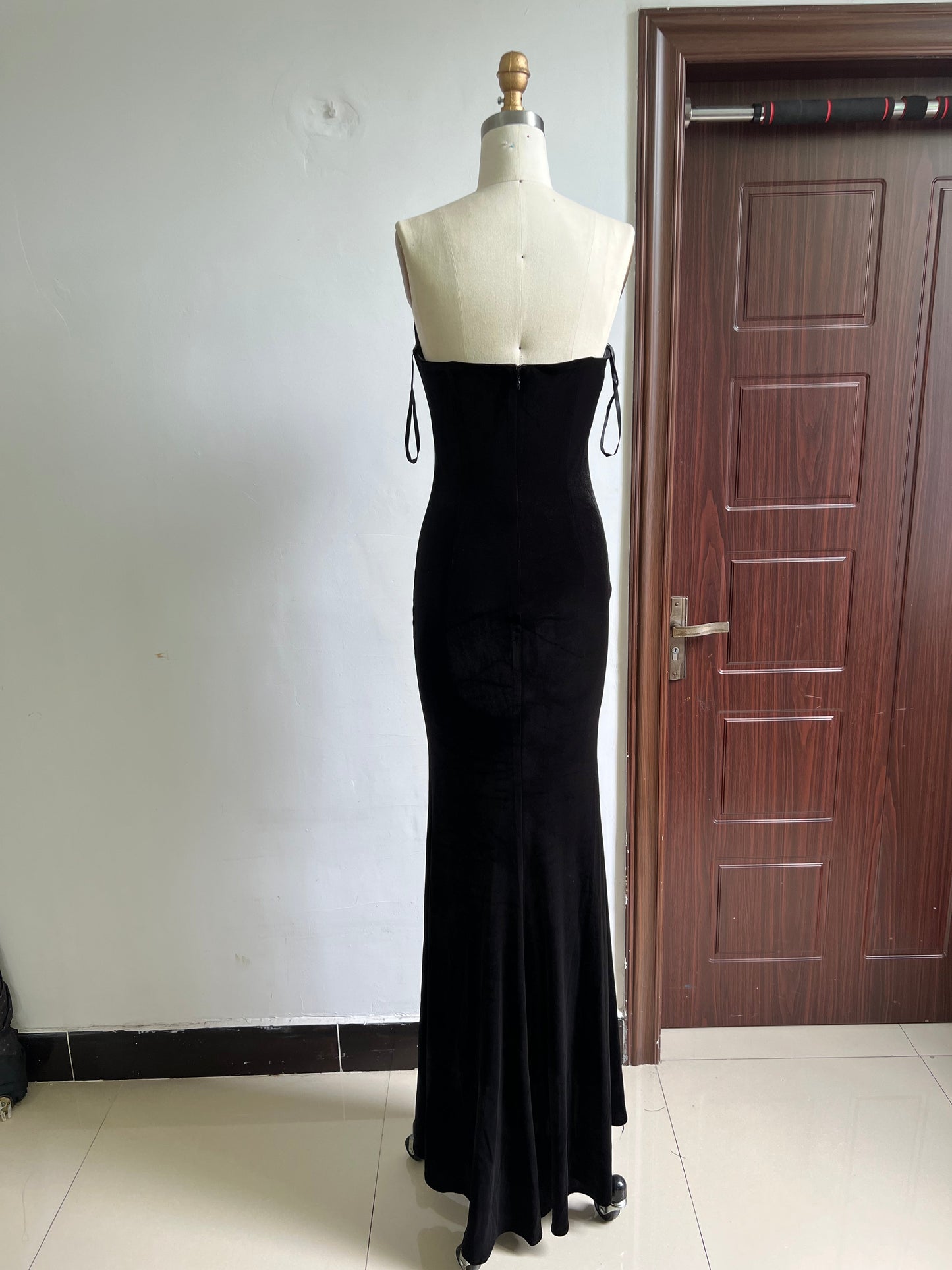 Chic me floor length dress REBECATHELABEL