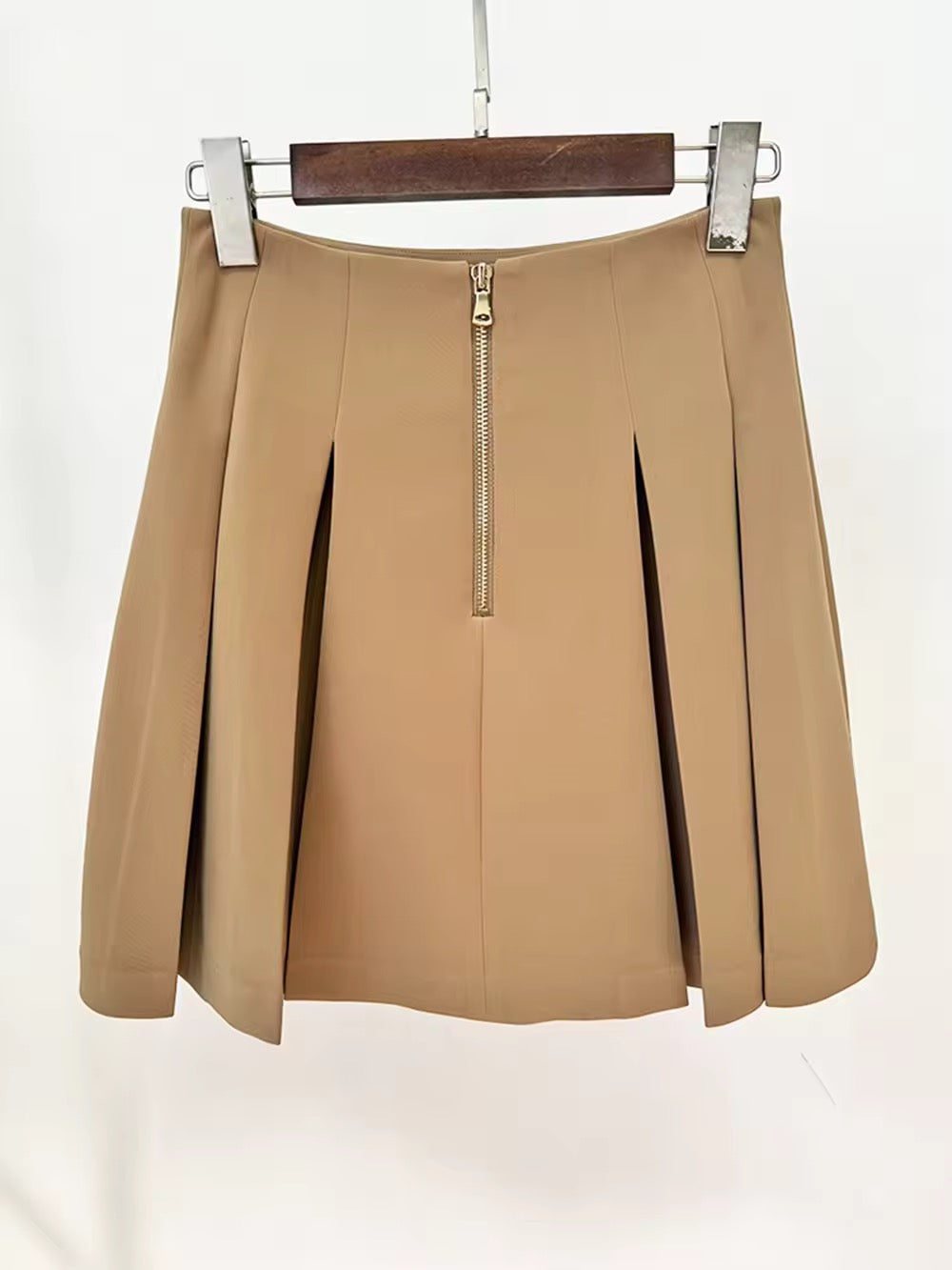 High jupe Waisted faldas Female saia Pleated falda skirt