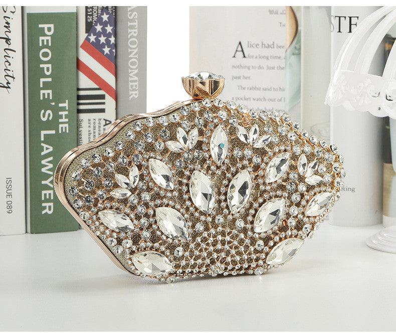 Diamond Evening Bag REBECATHELABEL