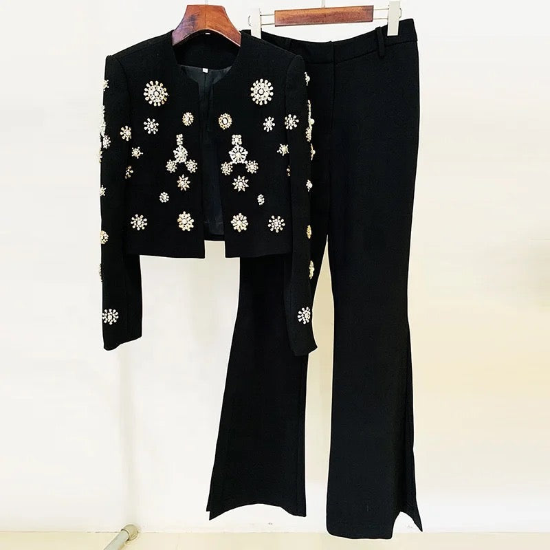 Diamond pant set REBECATHELABEL