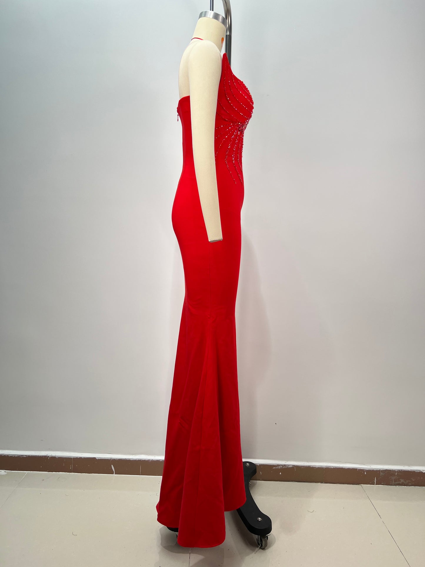 Milan red dress