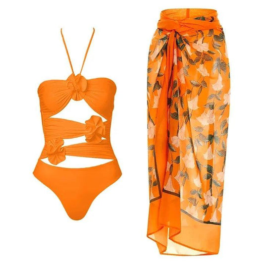 Eleven Halterneck Swimwear Two Piece Set REBECATHELABEL