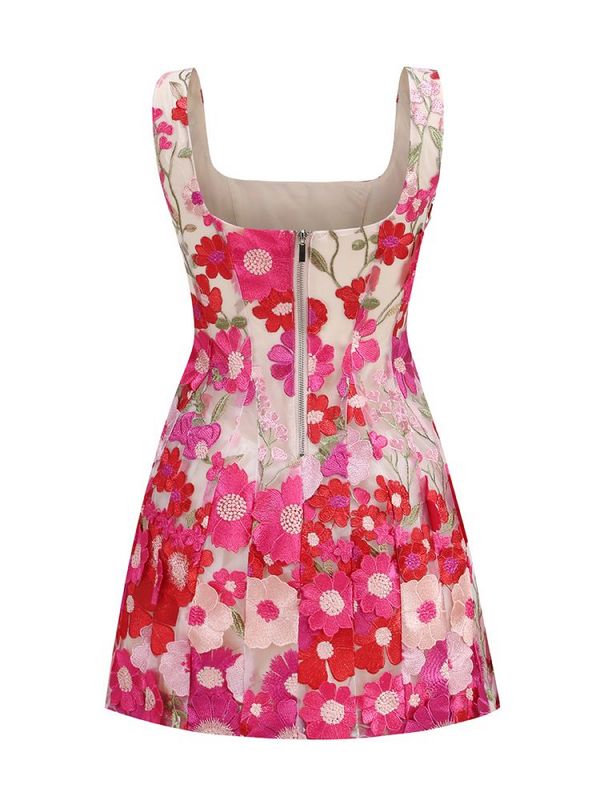 Rebecca floral mini dress