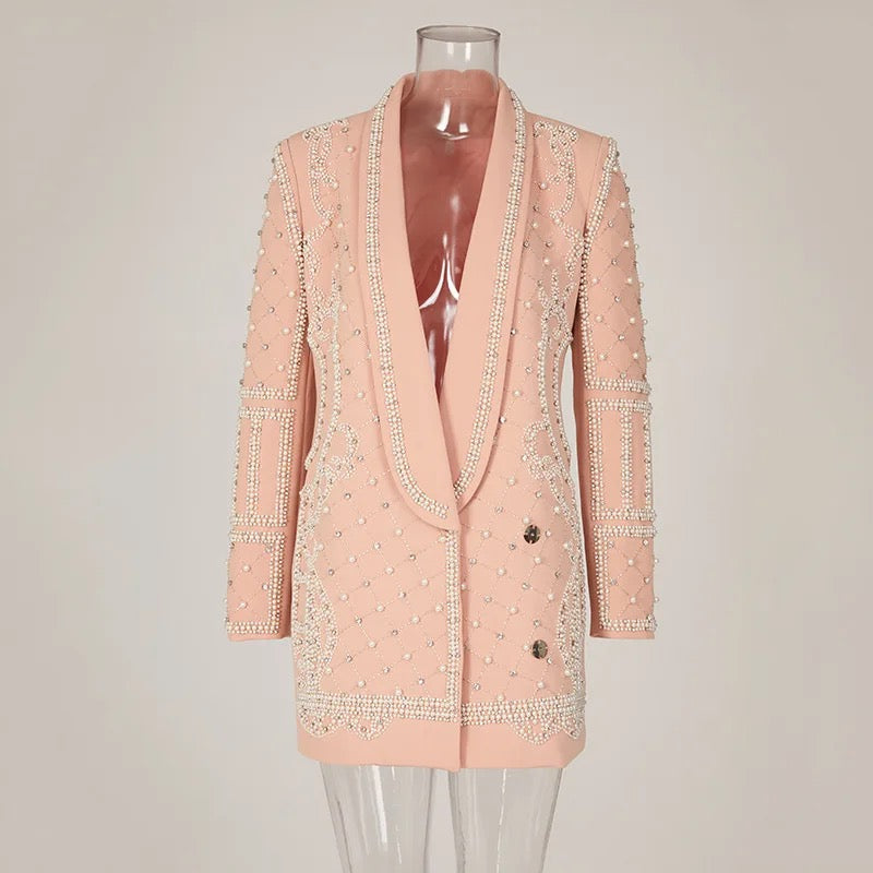 Hami pearl blazer REBECATHELABEL