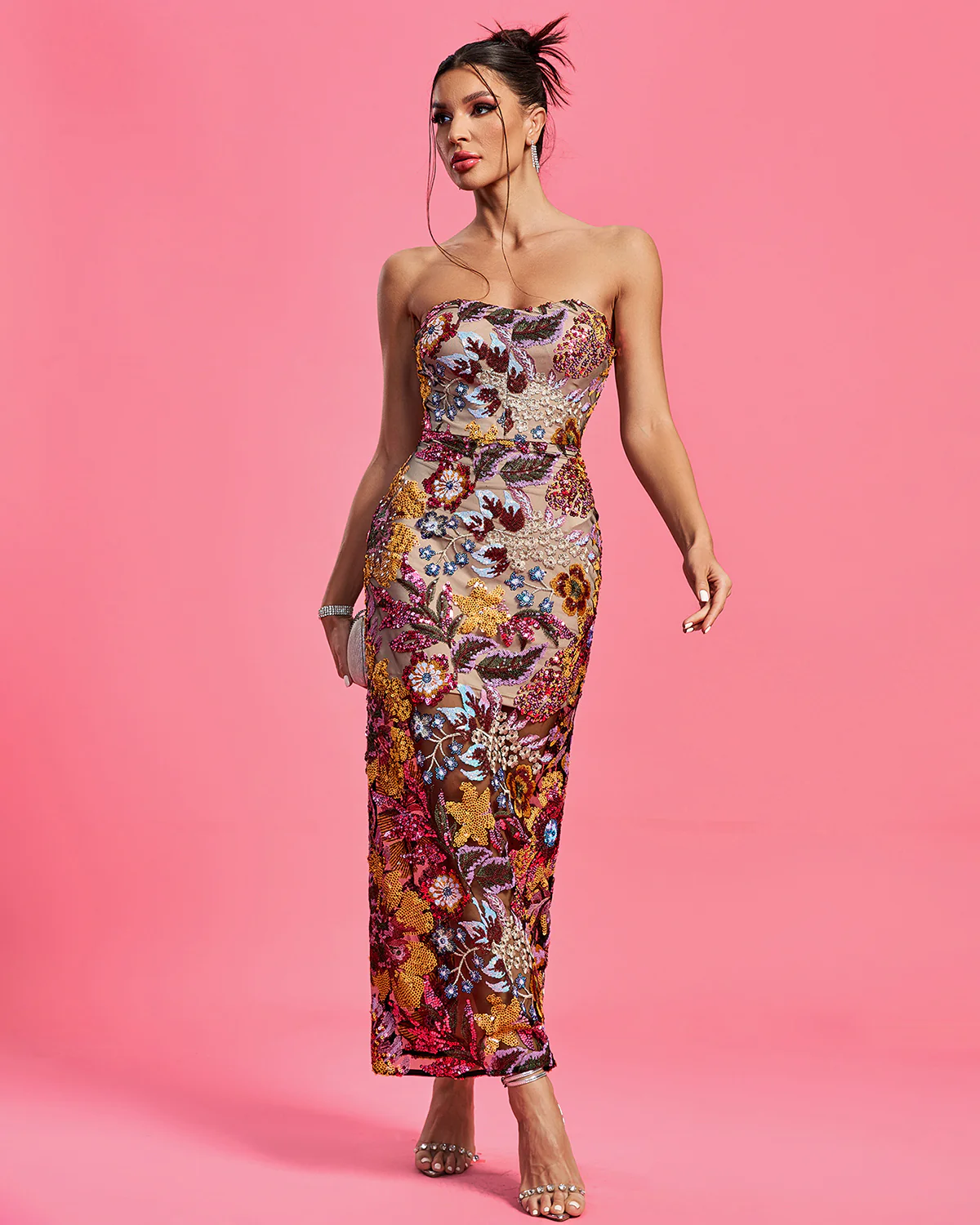 Happy hour maxi dress REBECATHELABEL