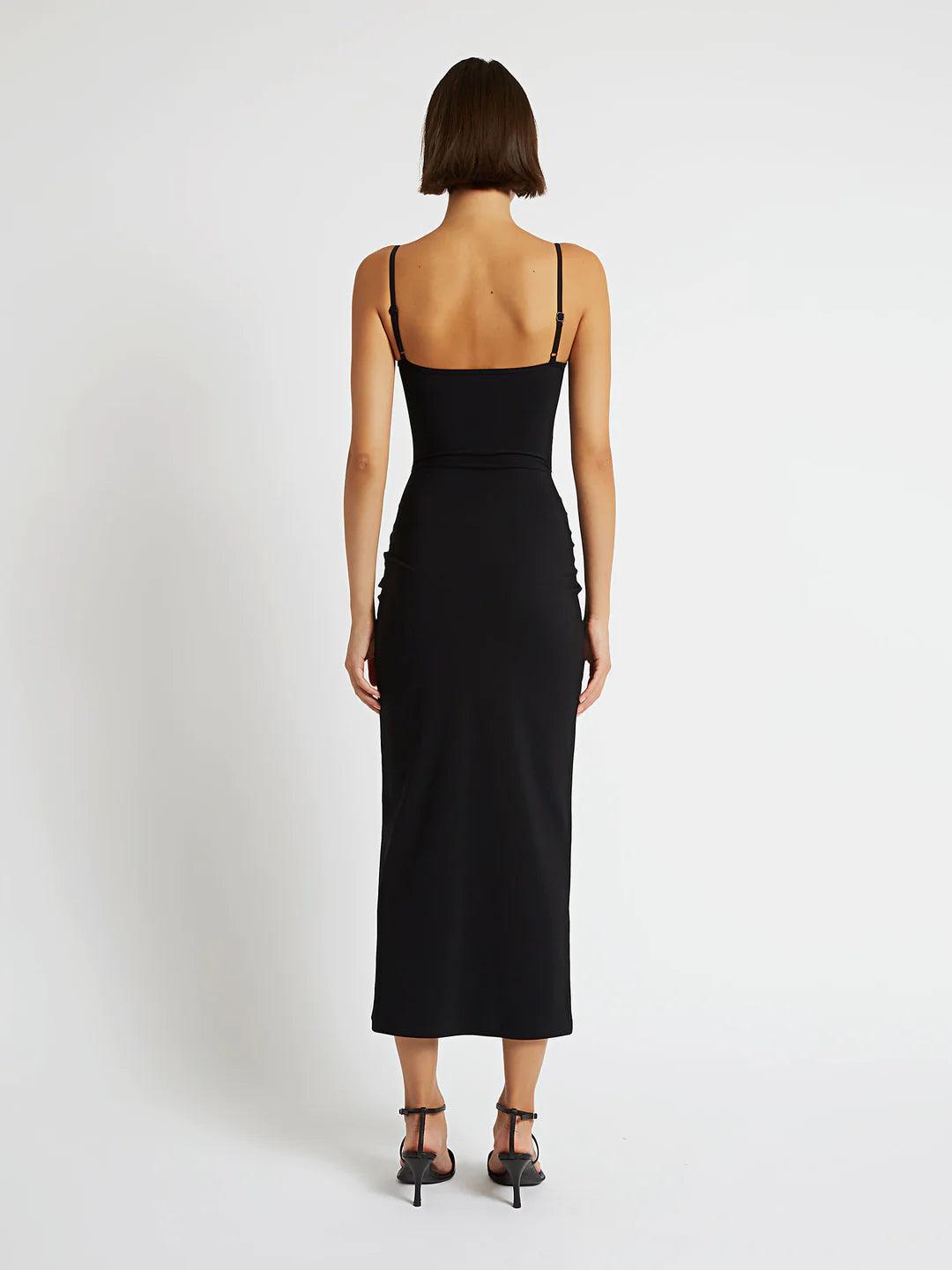 Hollow Sleeveless Open Back dress REBECATHELABEL