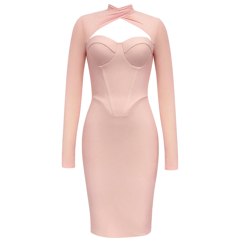 Karima bandage dress REBECATHELABEL