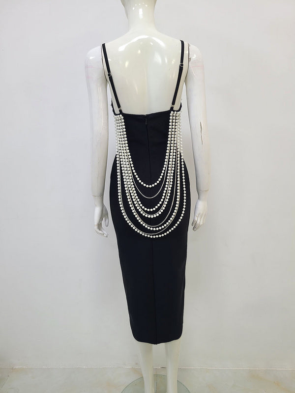 Kimora pearl dress REBECATHELABEL