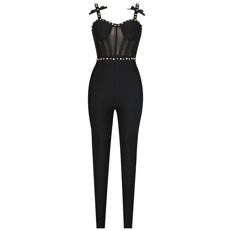 Let’s have a night jumpsuit REBECATHELABEL