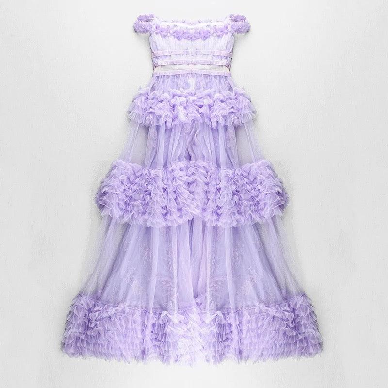 Meisha lavender skirt set REBECATHELABEL