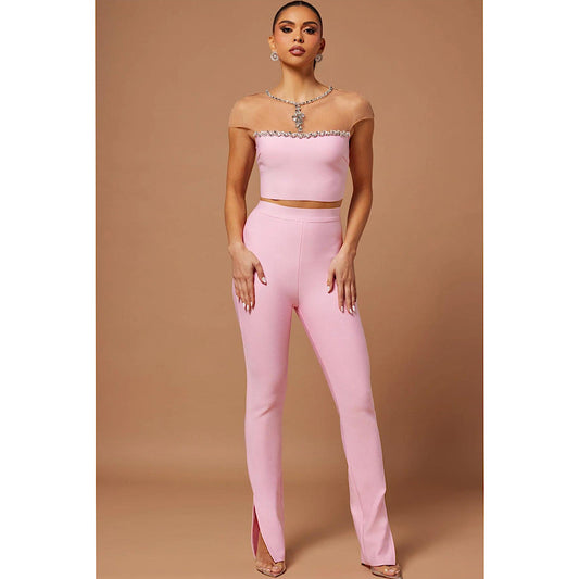 Molly bandage pant set REBECATHELABEL