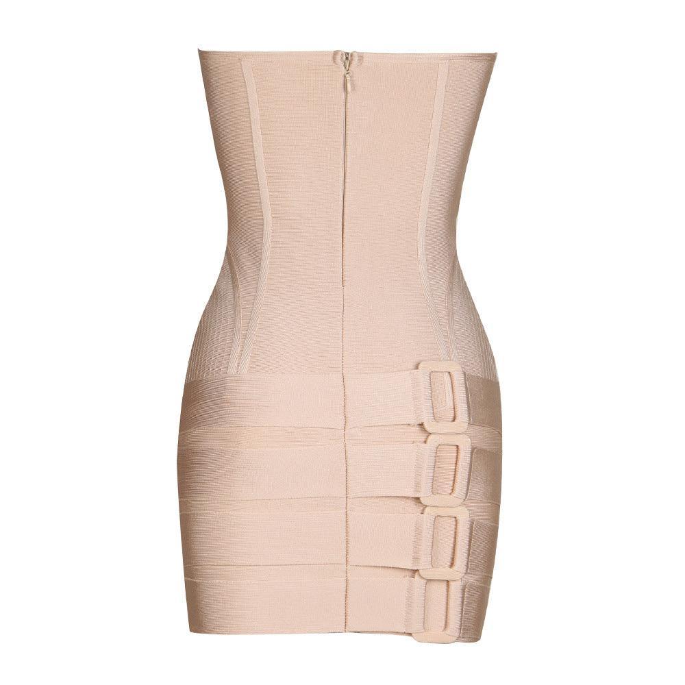 Muva Sexy Backless Dress Crisscross REBECATHELABEL