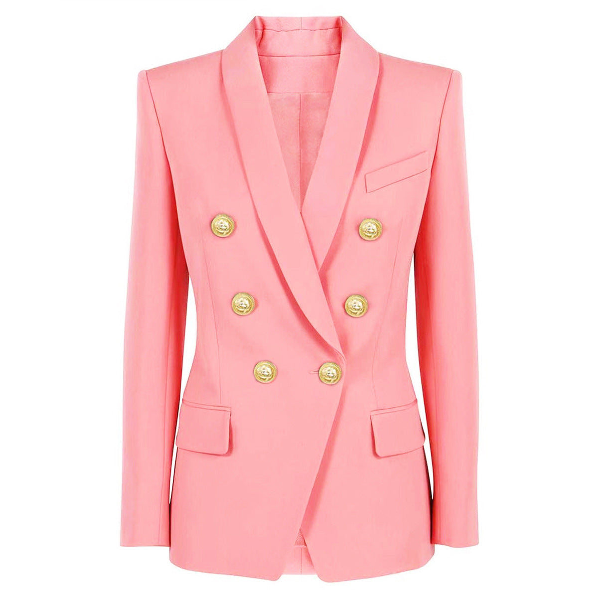 Classic Green Fruit Collar Blazer High Quality