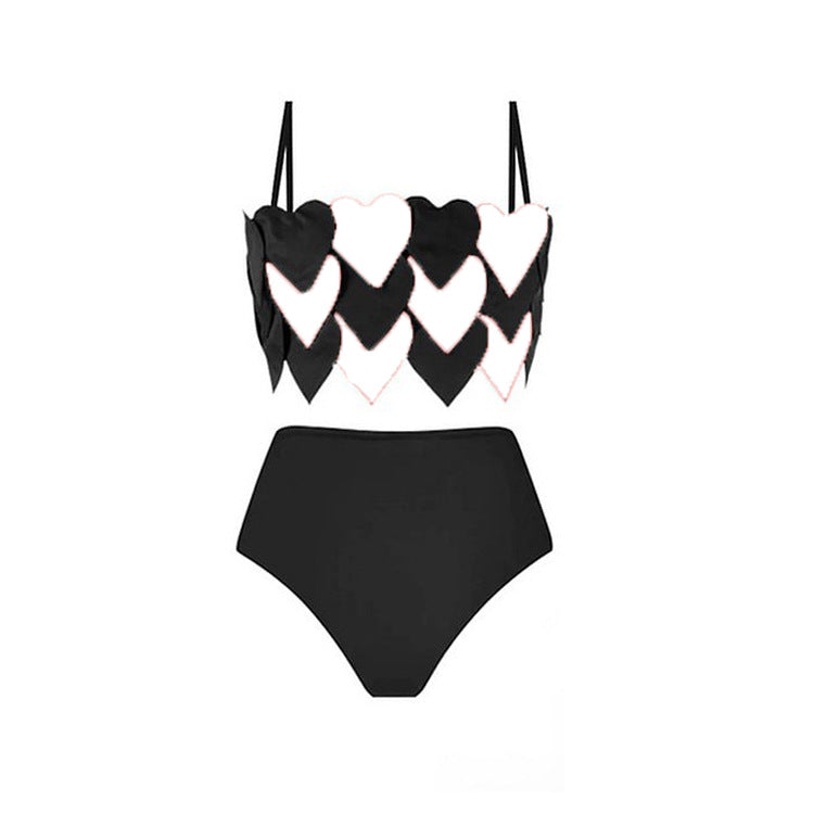 Three Piece Bikini Swimsuit