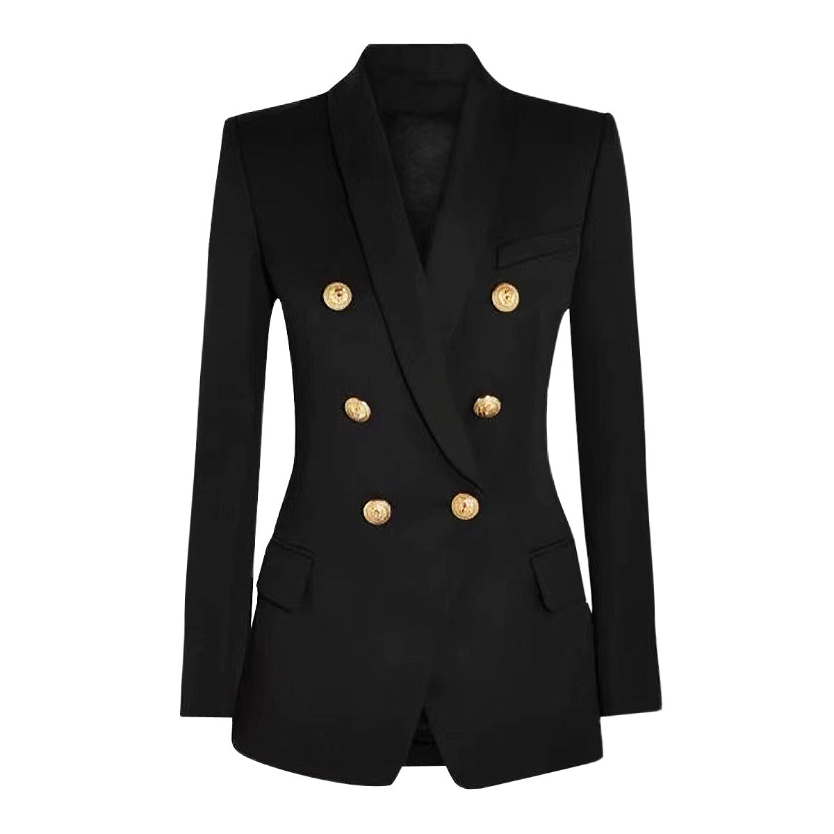 Classic Green Fruit Collar Blazer High Quality