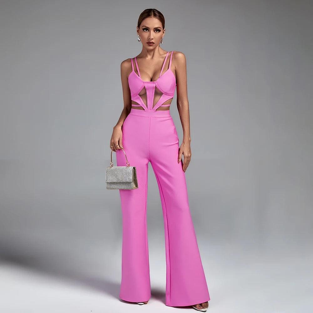 Oley wide leg jumpsuit REBECATHELABEL