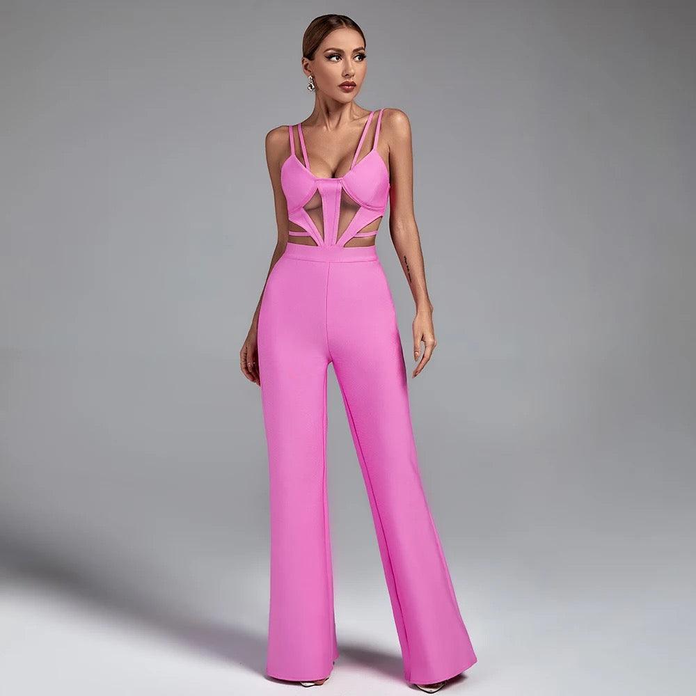 Oley wide leg jumpsuit REBECATHELABEL