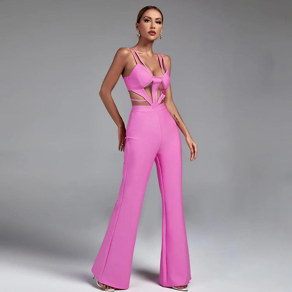 Oley wide leg jumpsuit REBECATHELABEL