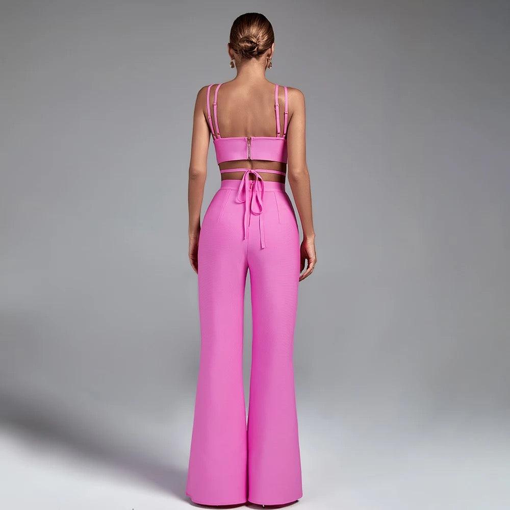 Oley wide leg jumpsuit REBECATHELABEL