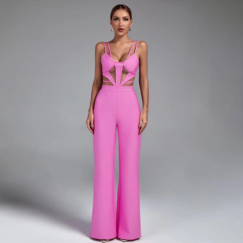 Oley wide leg jumpsuit REBECATHELABEL