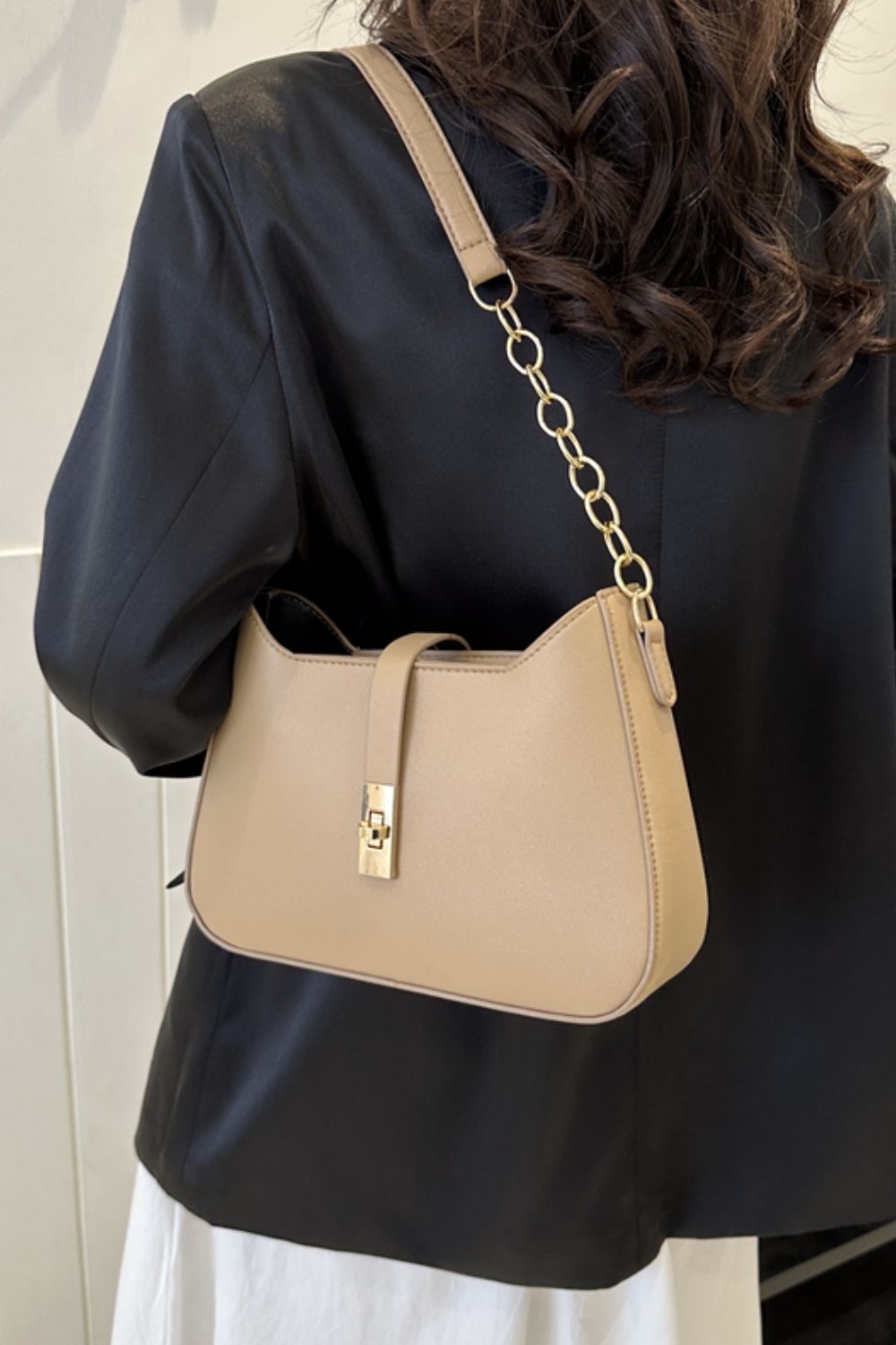 PU Leather Shoulder Bag REBECATHELABEL