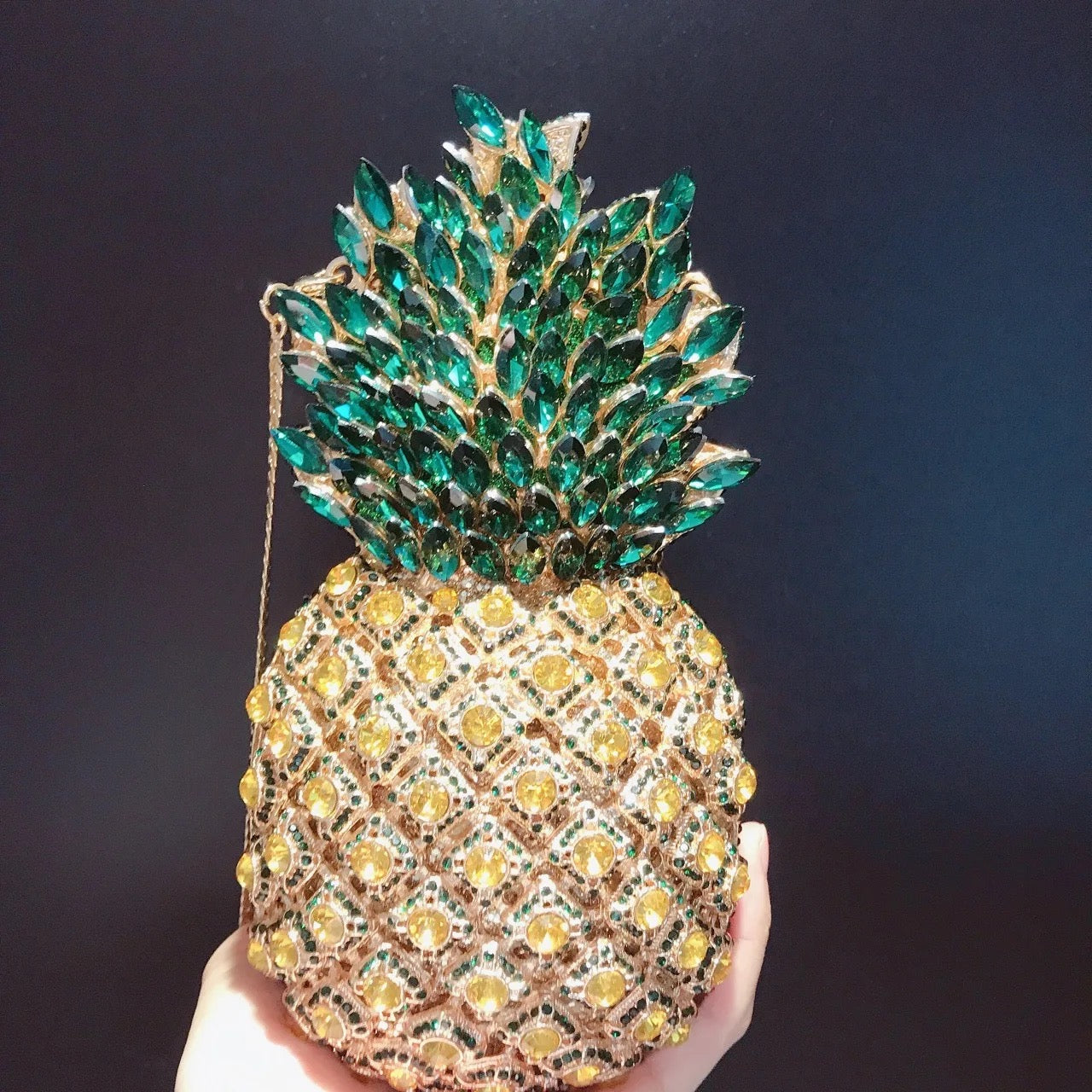 Pineapple Bling Bag (Colorful) REBECATHELABEL