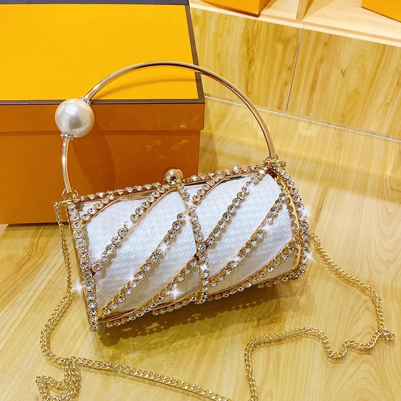 Rhinestone bag REBECATHELABEL