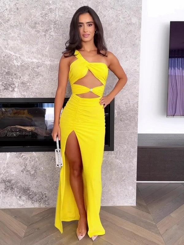 Riri floor length midi dress REBECATHELABEL