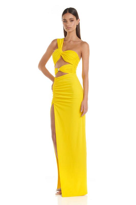 Riri floor length midi dress REBECATHELABEL