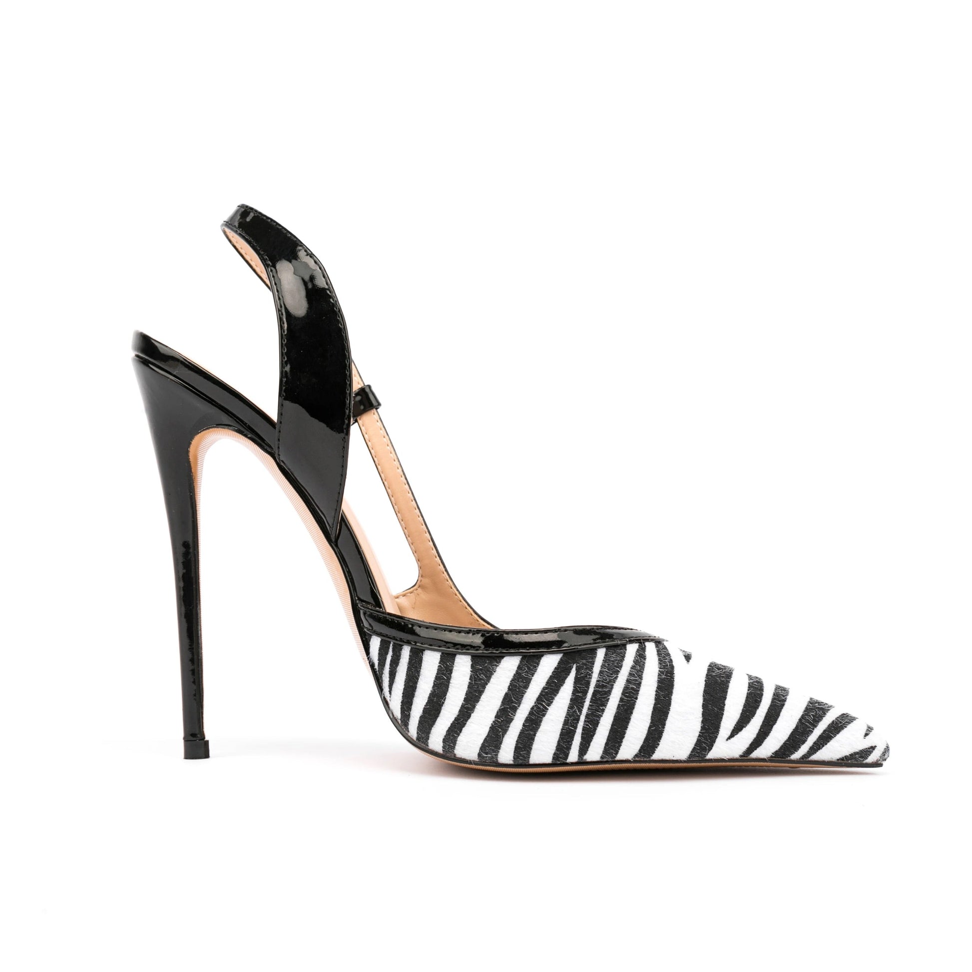 Zebra Heels REBECATHELABEL